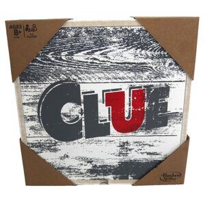 CLUE Classic Mystery Game in wooden storage box HASBRO 2017, NEW